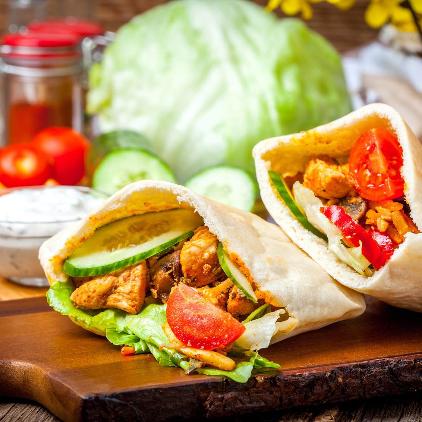 Pita Basket (30 Market Blvd SE, Airdrie, AB T4A 0K9, Canada) Order